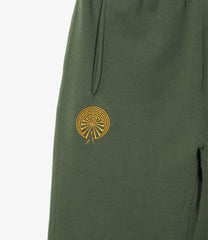 Emb. String Sweat Pant - Cotton French Terry