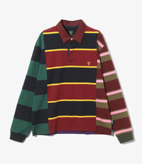 Rugger Shirt - Cotton Plainstitch / Crazy Pattern A
