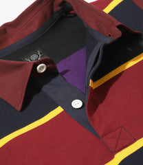 Rugger Shirt - Cotton Plainstitch / Crazy Pattern A