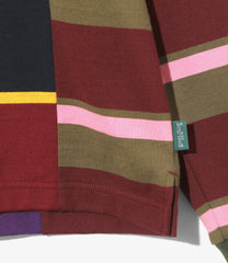 Rugger Shirt - Cotton Plainstitch / Crazy Pattern A
