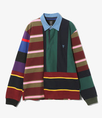 Rugger Shirt - Cotton Plainstitch / Crazy Pattern B