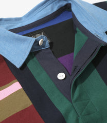 Rugger Shirt - Cotton Plainstitch / Crazy Pattern B