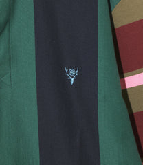 Rugger Shirt - Cotton Plainstitch / Crazy Pattern B