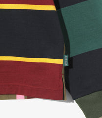 Rugger Shirt - Cotton Plainstitch / Crazy Pattern B