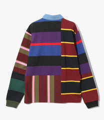 Rugger Shirt - Cotton Plainstitch / Crazy Pattern B