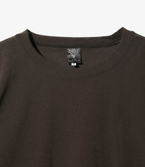 S.S. Crew Neck Shirt - Knit Mesh