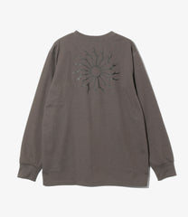 L/S Round Pocket Tee - Circle Horn