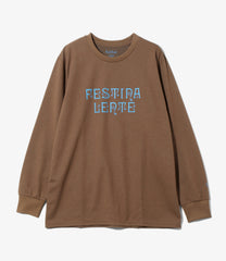 L/S Crew Neck Tee - FESTINA LENTE
