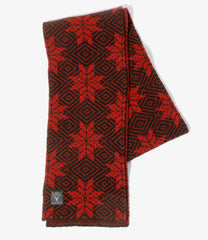 Knit Scarf - Snowflakes