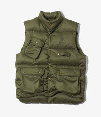 〈SOUTH2 WEST8〉x〈NANGA〉River Trek Down Vest - PE Ripstop