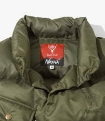 〈SOUTH2 WEST8〉x〈NANGA〉River Trek Down Vest - PE Ripstop