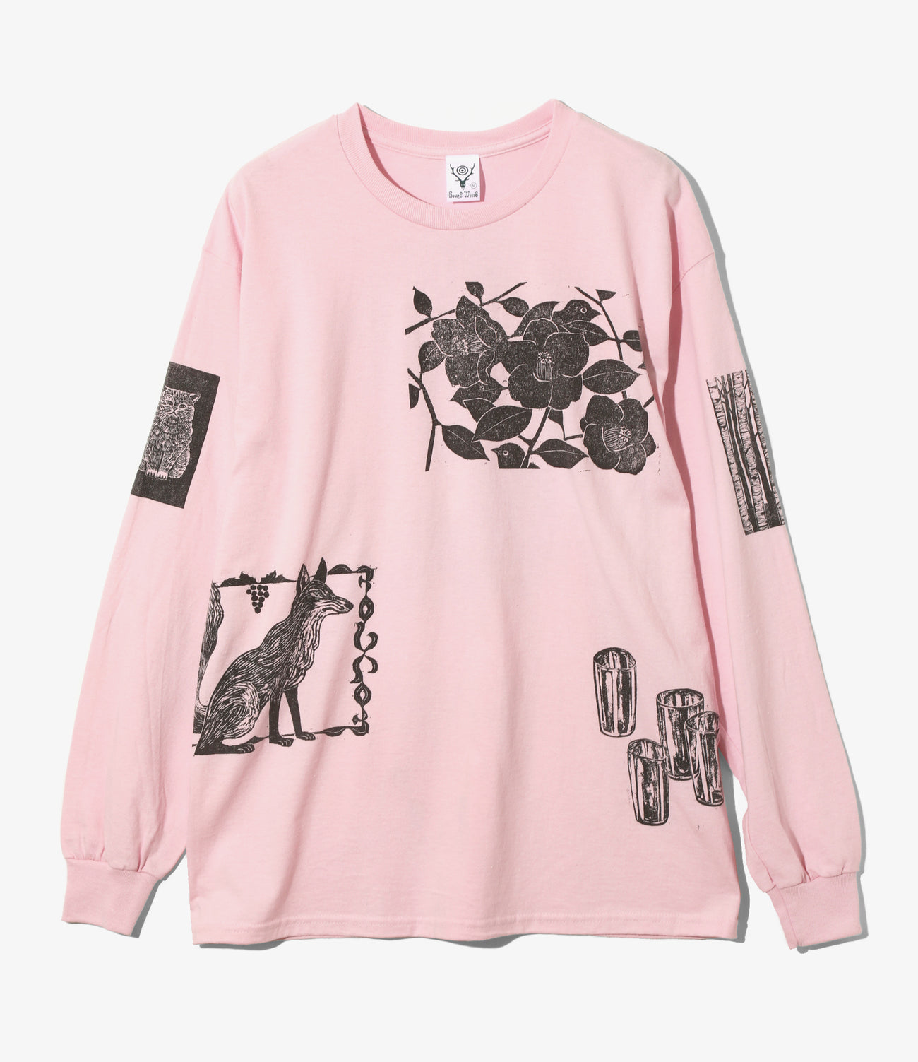 neighborhood l/s tee Lサイズ 新品 袖プリント neighborhood l/s tee Lサイズ 新品 袖プリント