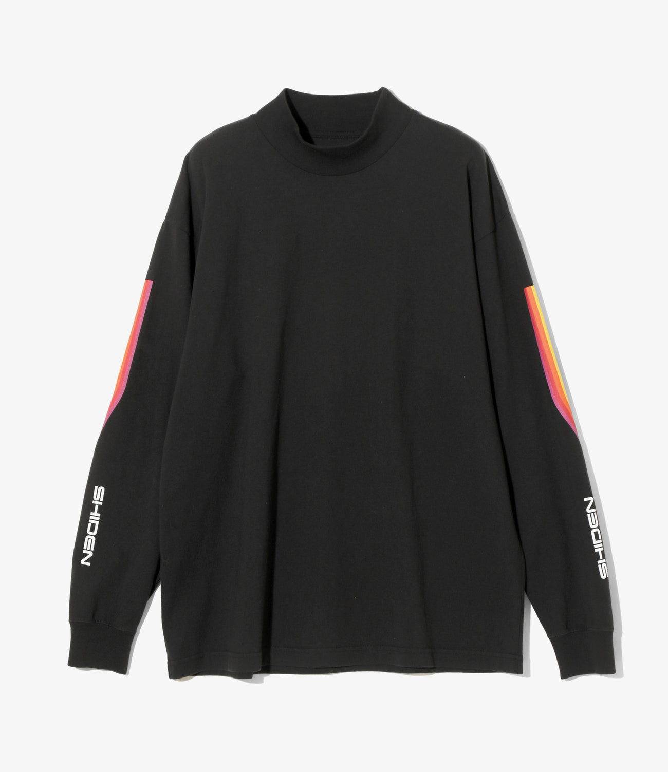 L/S Mock Neck Tee - Decal