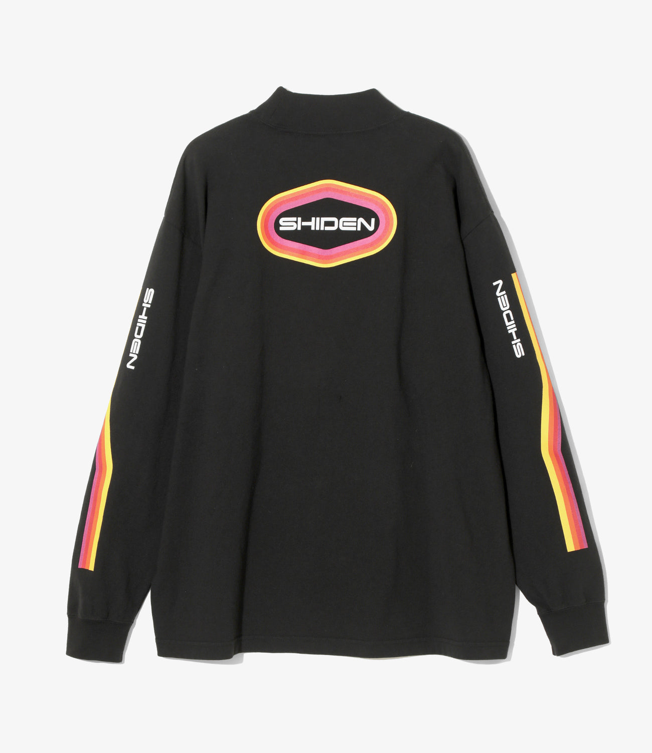 L/S Mock Neck Tee - Decal