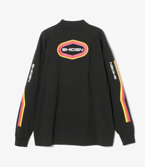 L/S Mock Neck Tee - Decal