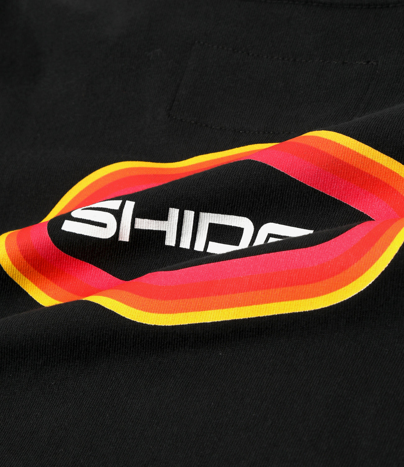 L/S Mock Neck Tee - Decal