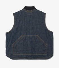 Utility Vest - 12oz Cone Denim