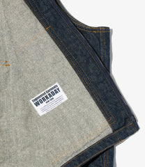 Utility Vest - 12oz Cone Denim