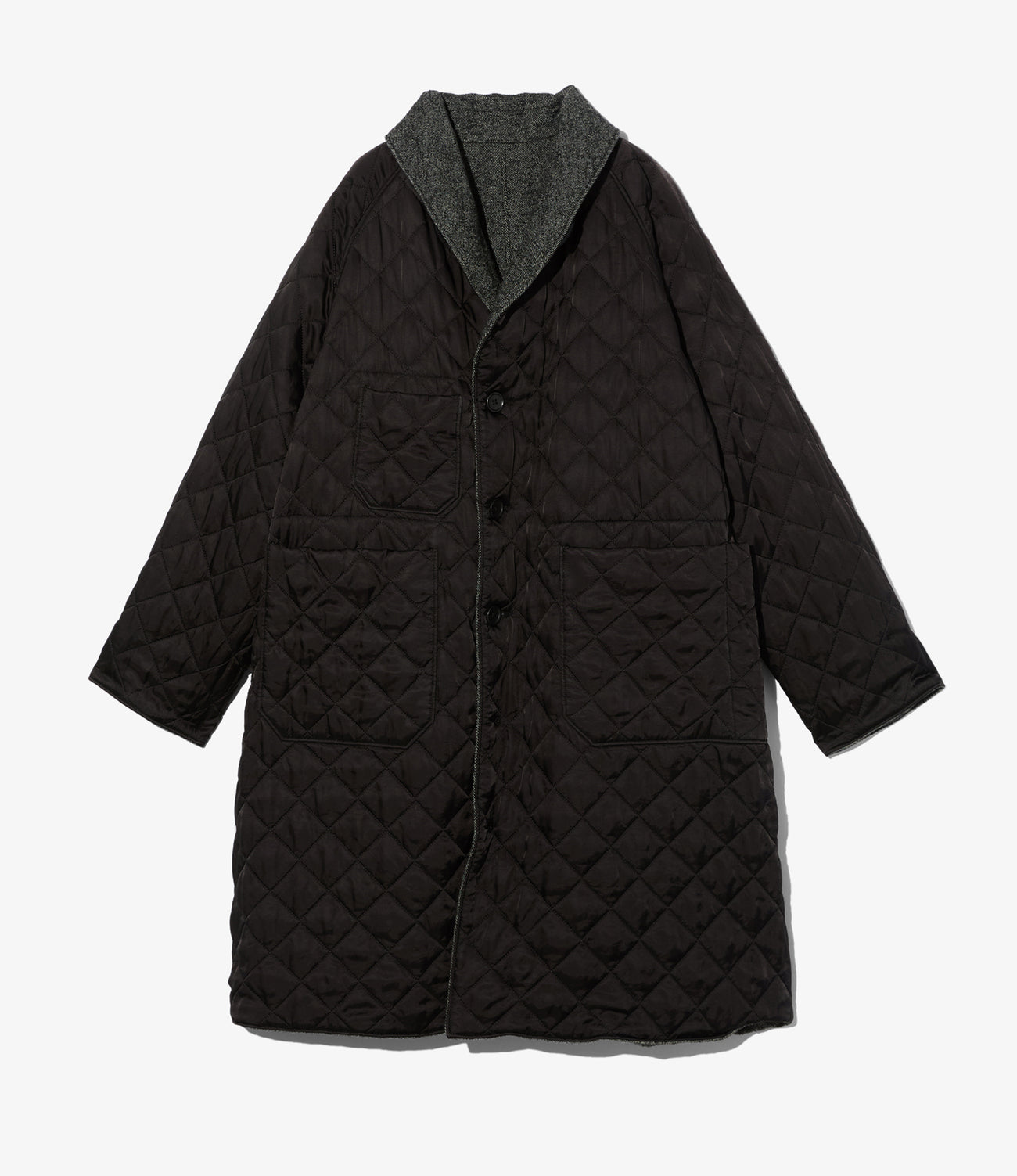 Shawl Collar Rev. Coat - ShaggyTwill