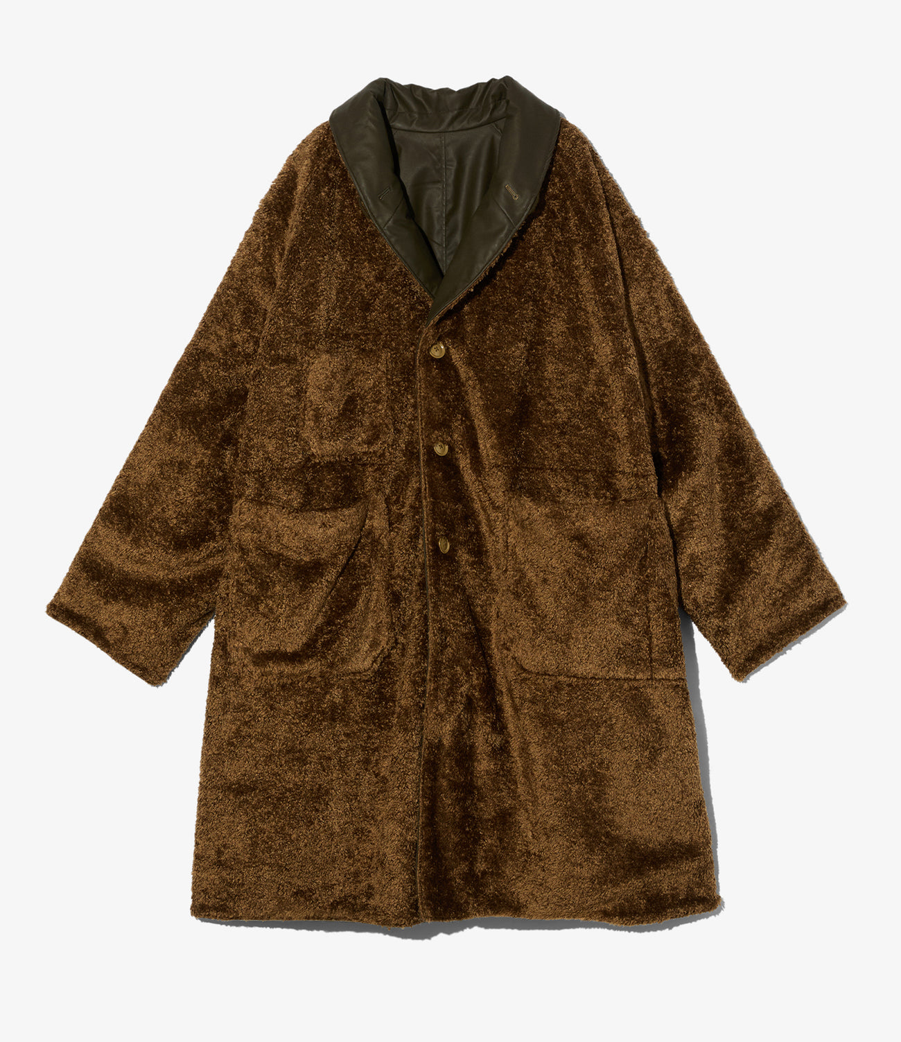 Shawl Collar Rev. Coat - CoatedCloth