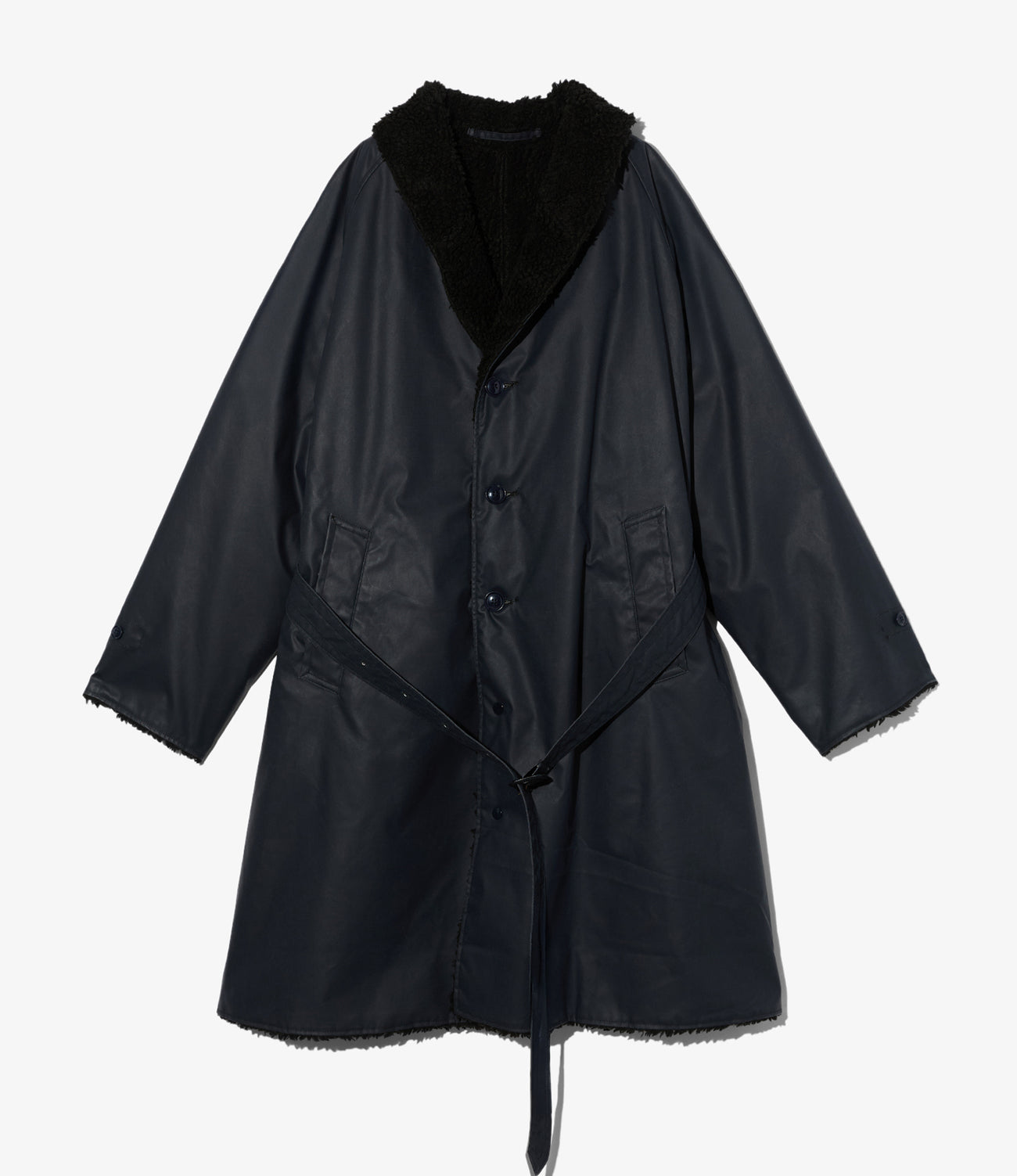 Shawl Collar Rev. Coat - CoatedCloth