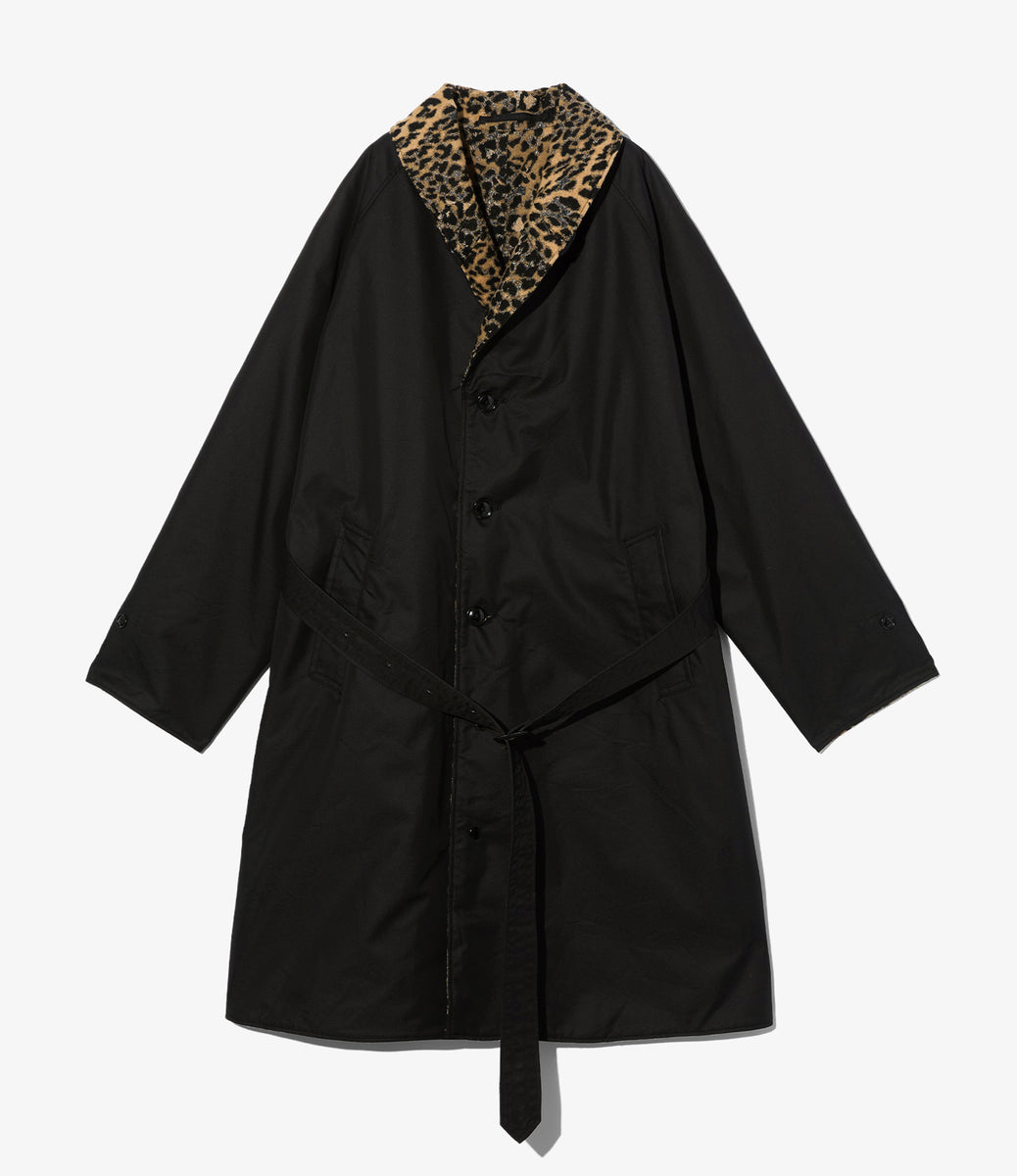 Shawl Collar Reversible Coat - Iridescent Twill – NEPENTHES ONLINE STORE