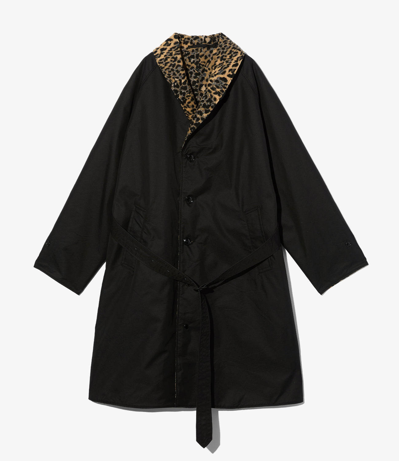 Shawl Collar Rev Coat - Irides Twill