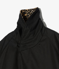 Shawl Collar Rev Coat - Irides Twill
