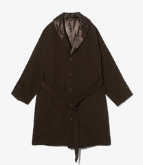 Shawl Collar Rev. Coat - Heavy Tweed