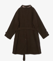Shawl Collar Rev. Coat - Heavy Tweed