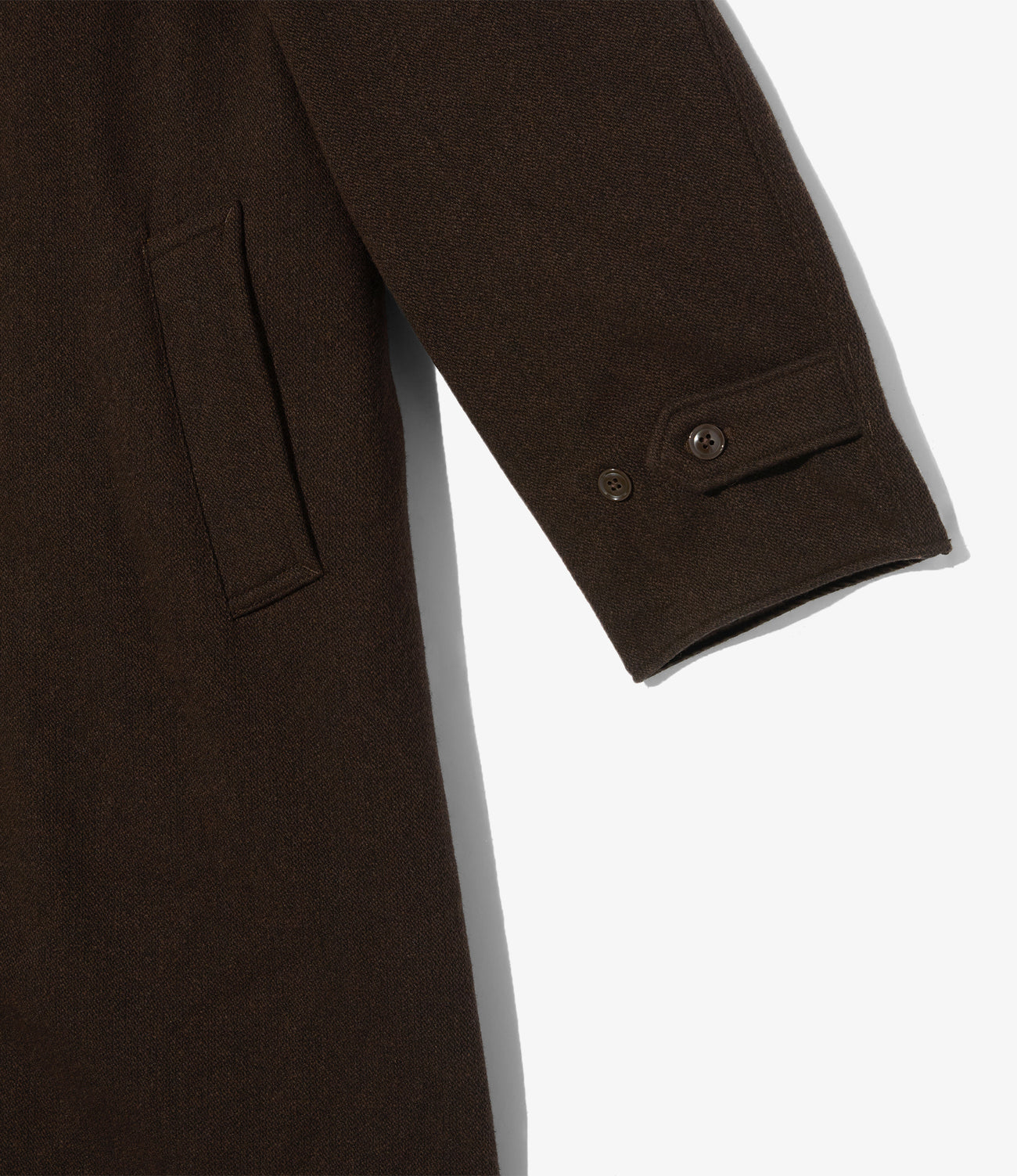 Shawl Collar Rev. Coat - Heavy Tweed