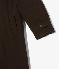 Shawl Collar Rev. Coat - Heavy Tweed