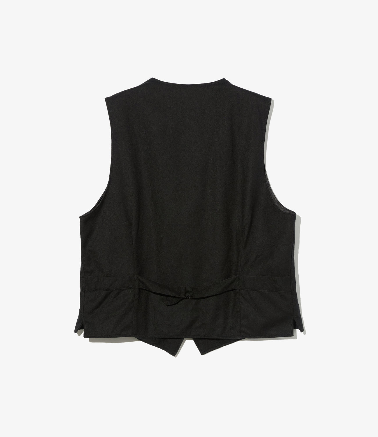 Shawl Collar Cinch Vest - High Count Worsted Wool