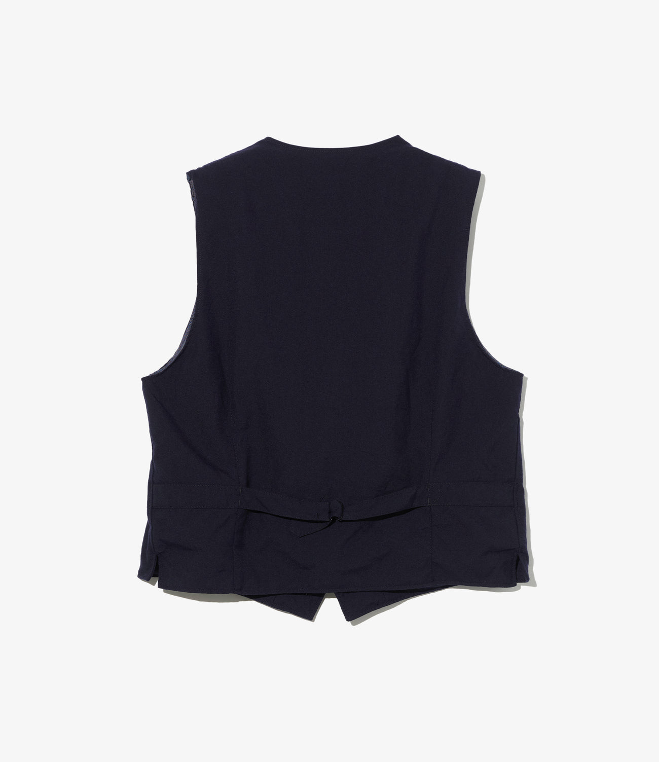 Shawl Collar Cinch Vest - Uniform Serge