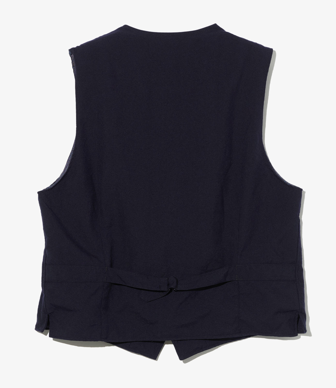 Shawl Collar Cinch Vest - Uniform Serge