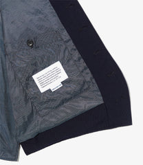 Shawl Collar Cinch Vest - Uniform Serge