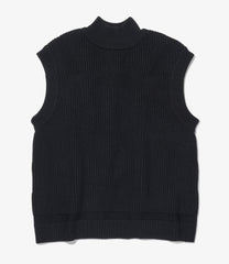 〈EG〉x〈SAWA TAKAI〉 Oversized 2-Way M/N Knitted Vest