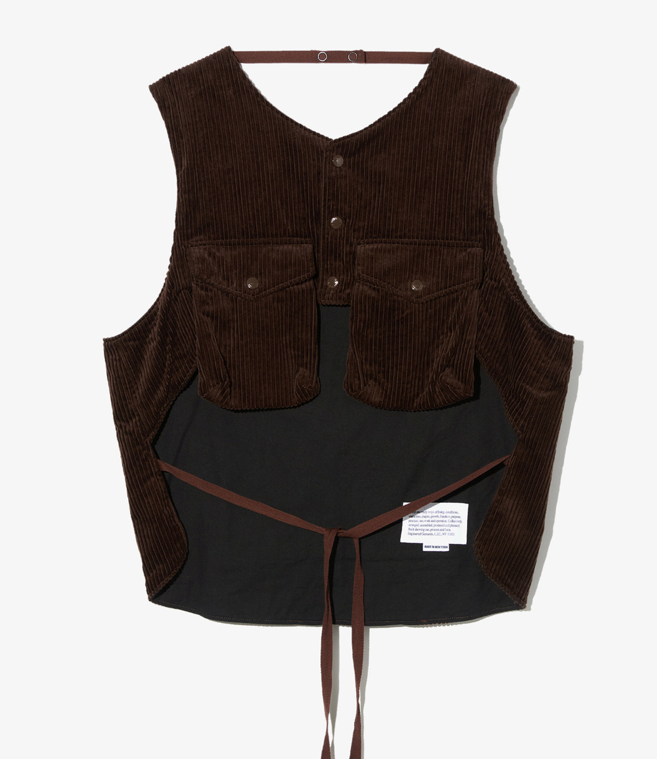 Support Vest - Cotton 4.5W Corduroy