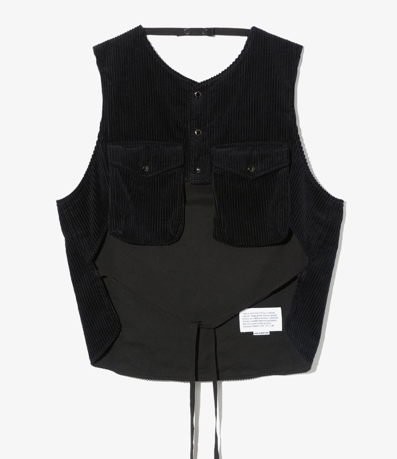 Support Vest - Cotton 4.5W Corduroy