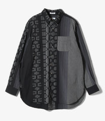 19 Century BD Shirt - Multi Pattern Stripe Jacquard