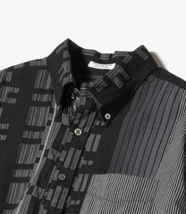 19 Century BD Shirt - Multi Pattern Stripe Jacquard