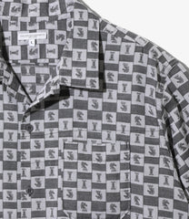 Camp Shirt - Cotton Chess Jacquard