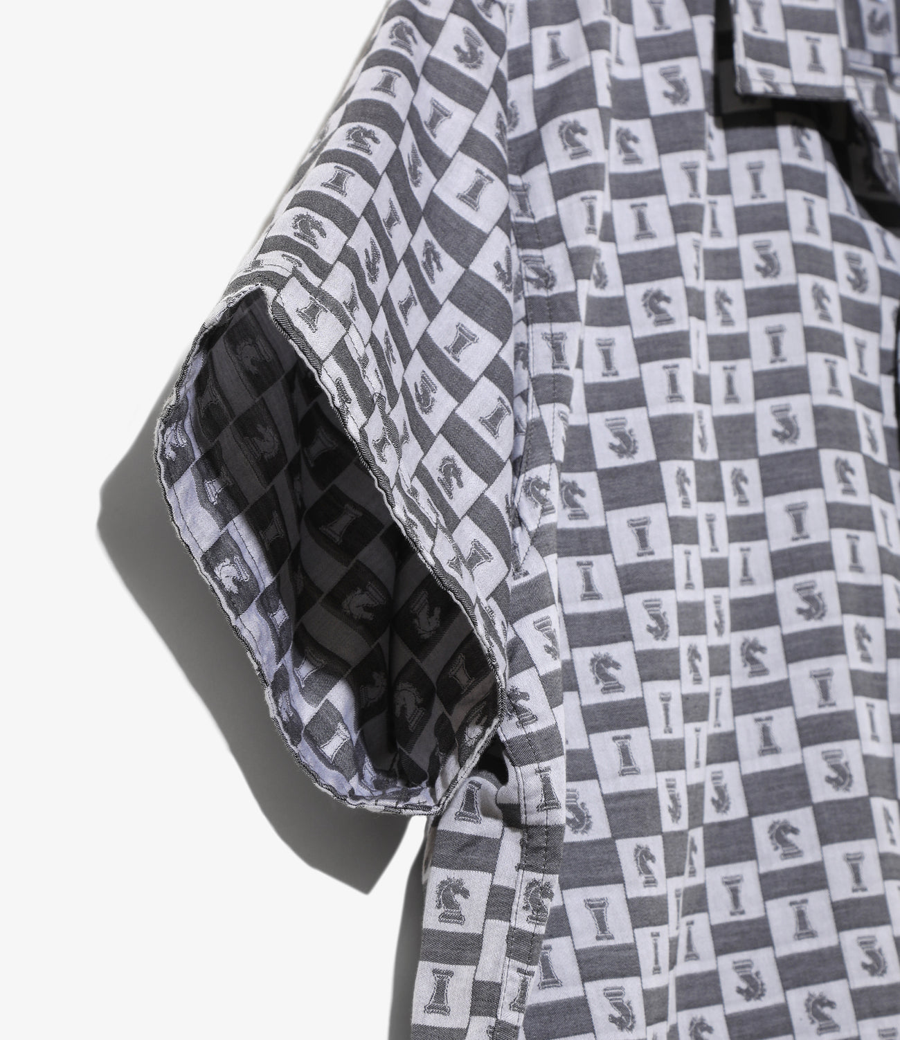 Camp Shirt - Cotton Chess Jacquard