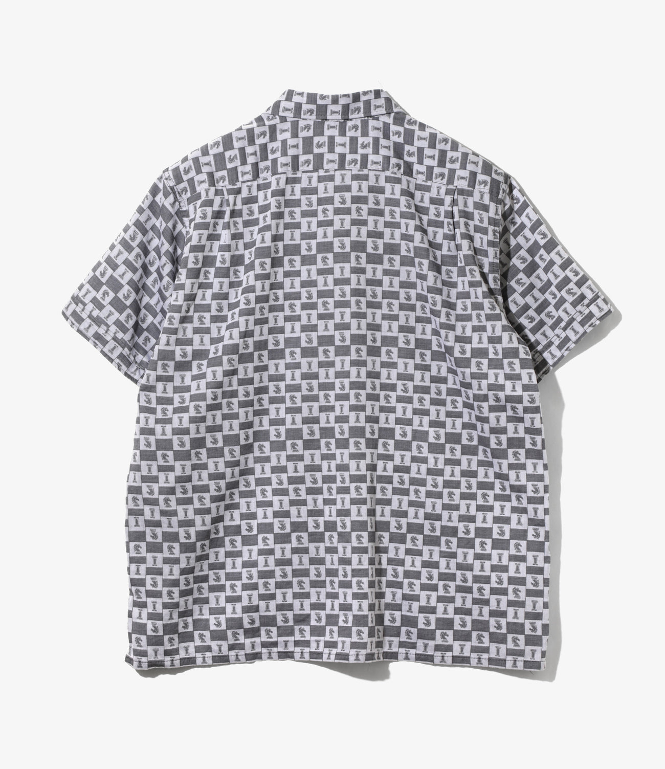Camp Shirt - Cotton Chess Jacquard