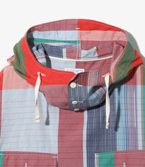 Cagoule Shirt - Cotton Big Madras Plaid