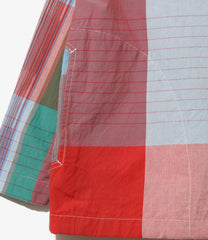 Cagoule Shirt - Cotton Big Madras Plaid