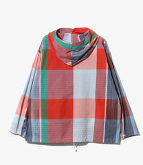 Cagoule Shirt - Cotton Big Madras Plaid