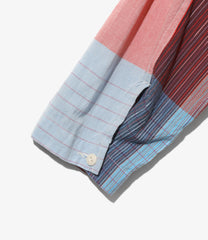 Cagoule Shirt - Cotton Big Madras Plaid