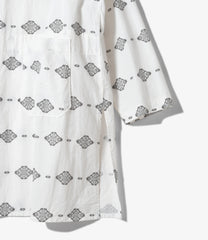 Dayton Long Shirt - Cotton Ikat Print