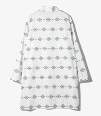 Dayton Long Shirt - Cotton Ikat Print